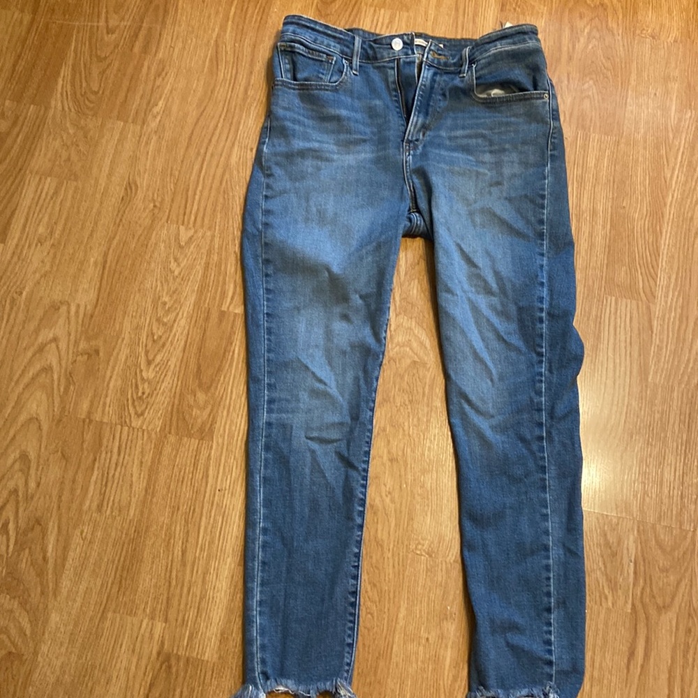 Levi’s 721 High Rise Skinny Ankle Jeans